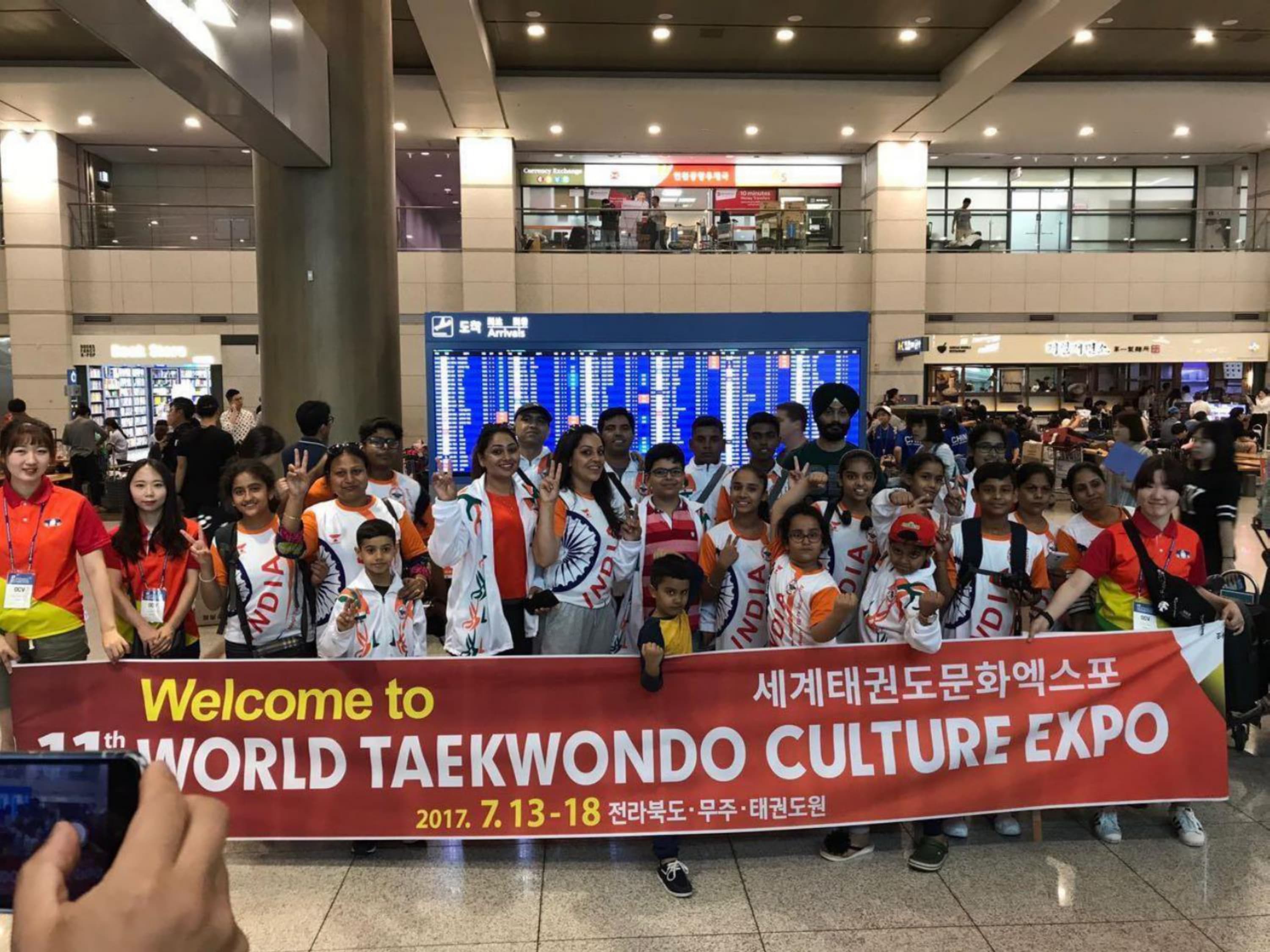 Negi Taekwondo Tigers training scene 8